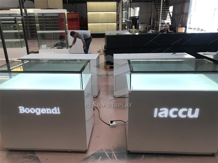 OEM Glass Mobile Phone Display Showcase