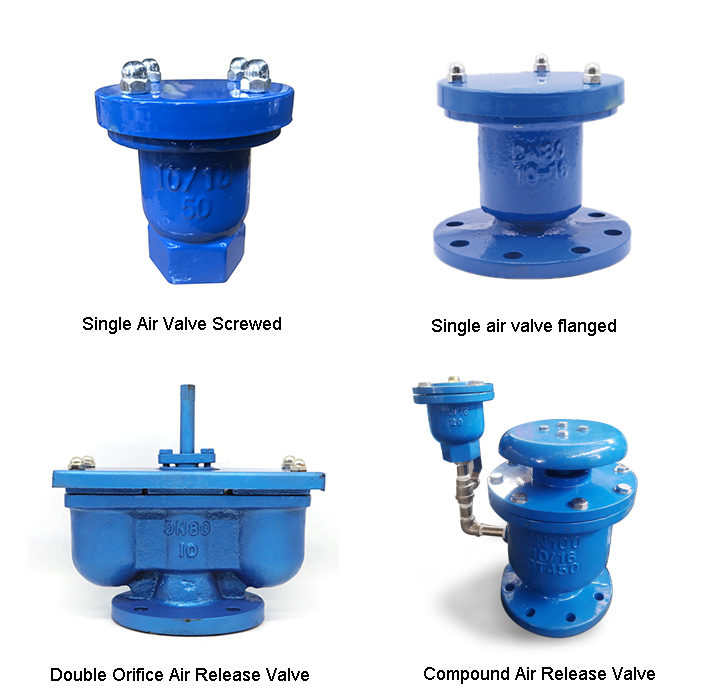 Standard Service 4 Inch Ductile Iron Automatic Air Release Valve for Customized Needs