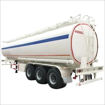 CIMC 3 Axles 8000L/5500L/7000L/7500L Gasoline and Diesel 4 compartments design 28 KL Steel Fuel hydraulic Tank Trailer