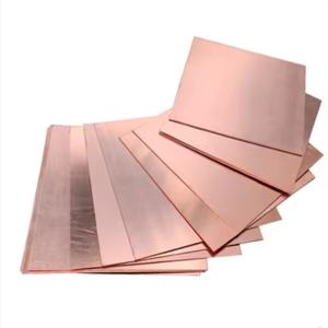 China C10200 Copper Sheet 99.95% Purity Oxygen Free Copper Plate For High Vacuum Systems wholesale