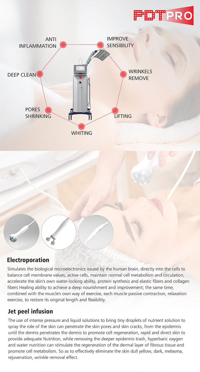Salon Or Home Use Photodynamic Therapy Machine For Skin Rejuvenation Painless