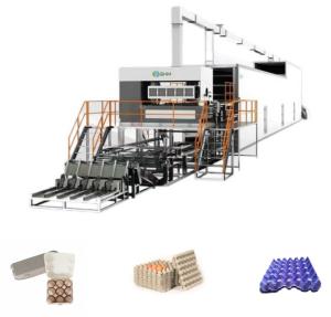 China Recycling Waste Paper Pulp Egg Box Making Machine wholesale