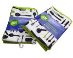 16x16in Multipurpose Microfiber Dish Towel