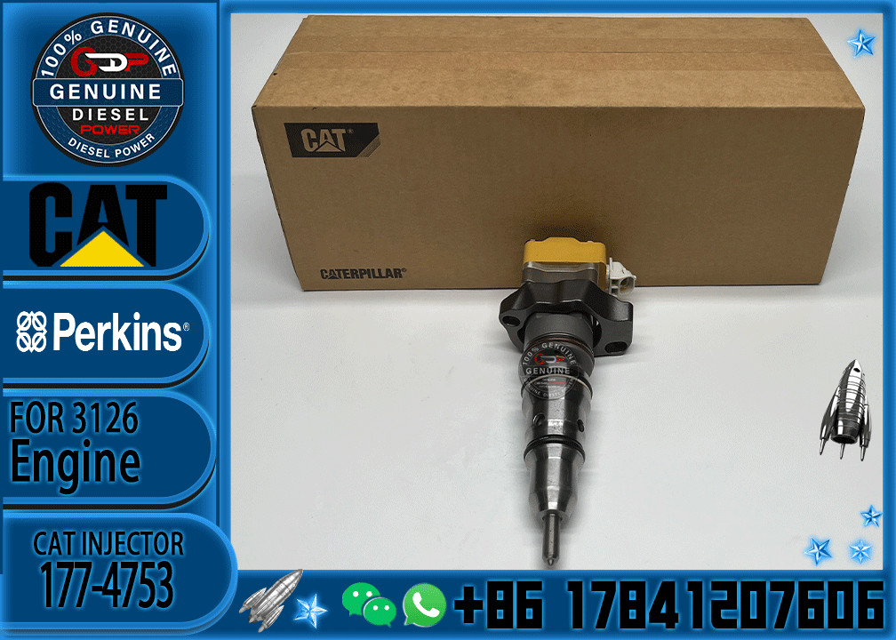 Cat engine parts 3126 cat injectors 177-4753 177-4754 1774754 for caterpillar cat 3126 injector