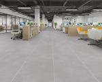 Micro Cement Indoor Hotel Living Room Floor Tile 750x1500mm Wear Resistance
