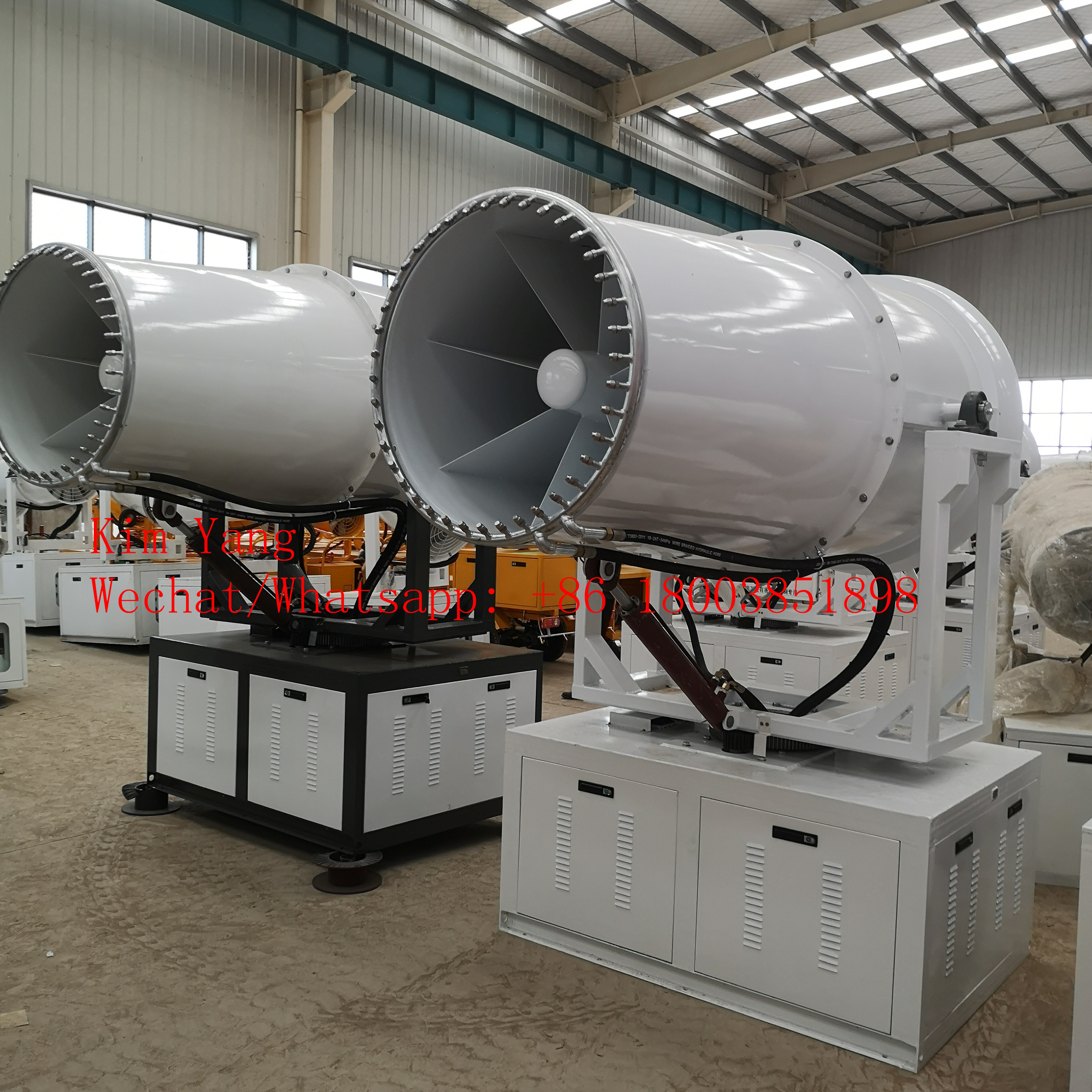 High Efficiency mist dust sprayer pump sprayer cannon water fog cannon for dust control