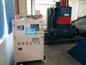 China 5HP air cooled water chiller for rubber dispersion kneader mixer wholesale