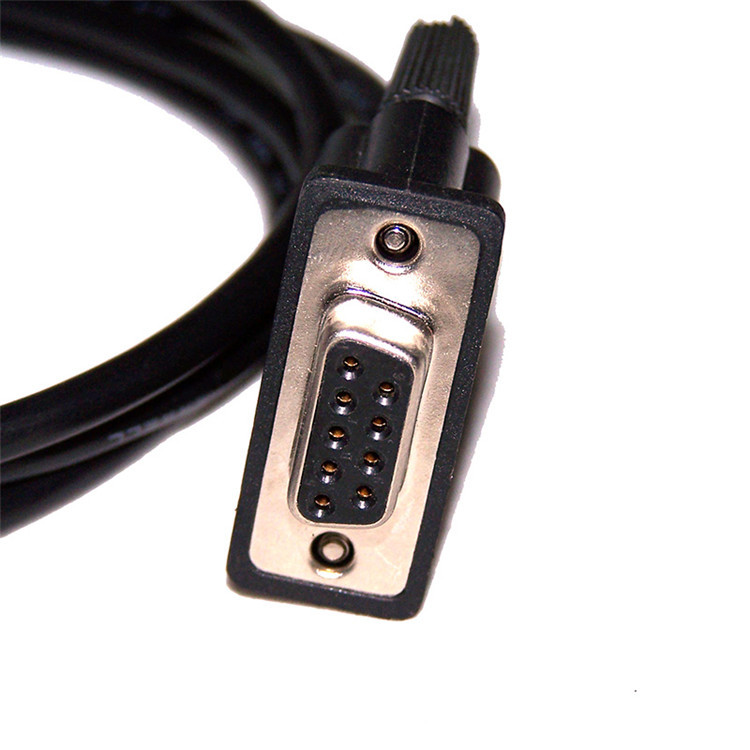 6 Pin To 9 Pin Gps Data Cable , Rs232 Data Transfer Cable For Gts Total Station