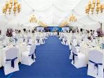 Aluminum 10x20m Waterproof PVC Walls Luxury Banquet Tents