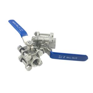 China NPT DIN2999 Stainless Steel Stop Valve For Water Supply wholesale