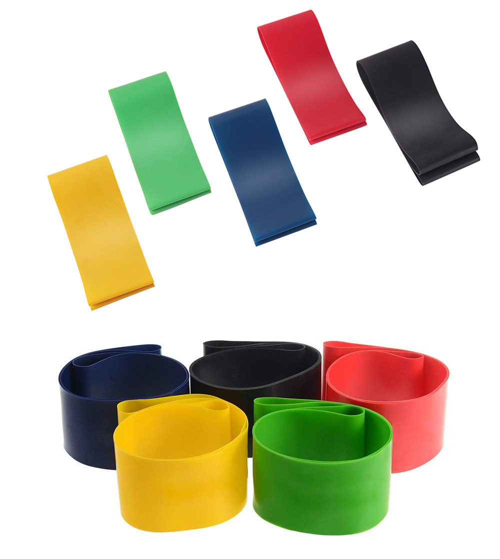 Antifriction 0.7mm X Heavy Resistance Bands Loop Band Exercises For Glutes