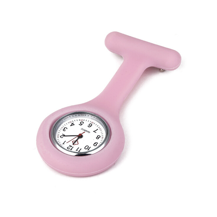 Various Bright Color Silicone Sports Watch , Promotional Silicone Nurse Watch