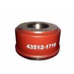 Isuzu Truck Spare Parts Air Brake System Parts Japanese Truck Brake Drum 43512