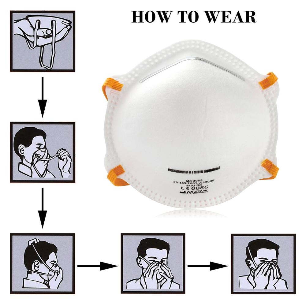 Hospital FFP3 / Kn95 Medical Mask , Breathable N95 Particulate Respirator Mask