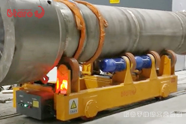 25ton Steel Rail Transfer Trolley Motorized Transfer Cart Saving Labour