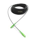 SC/APC G657A Terminated FTTH Pre Connectorized Drop Cable