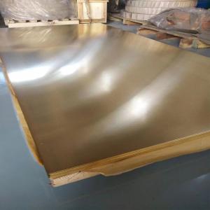 China H62 Copper Sheet Metal CuZn38 C27400 Brass Blanking Plate wholesale