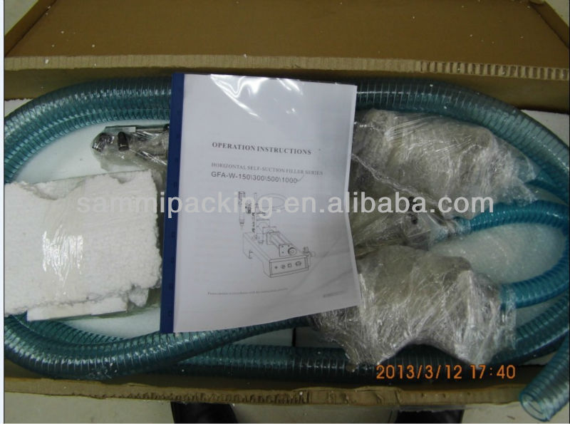 Wood Packaging Semi Automatic Liquid Dosing Filling Machine With User Friendly Design