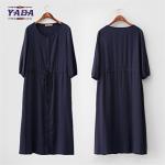 100% cotton long casual red color plus size designs cheap women dresses pictures