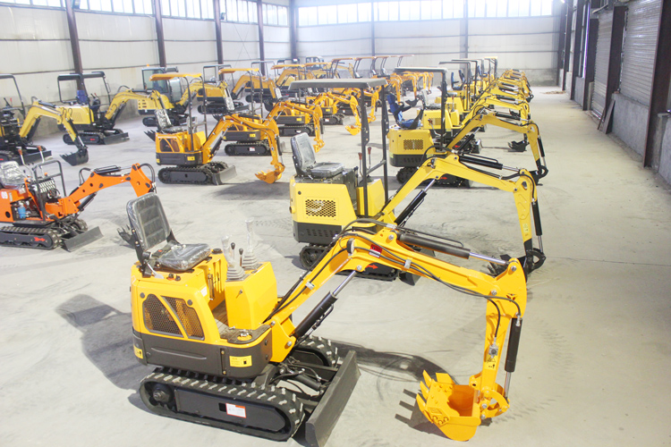 1.7T 1.8T 2T 3T Rubber Tire Mini Hydraulic Excavator 390kw Crawler Excavator Durable