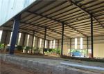 Construction Precoated Roofing Sheets Prefabricated Steel Frame Warehouse In