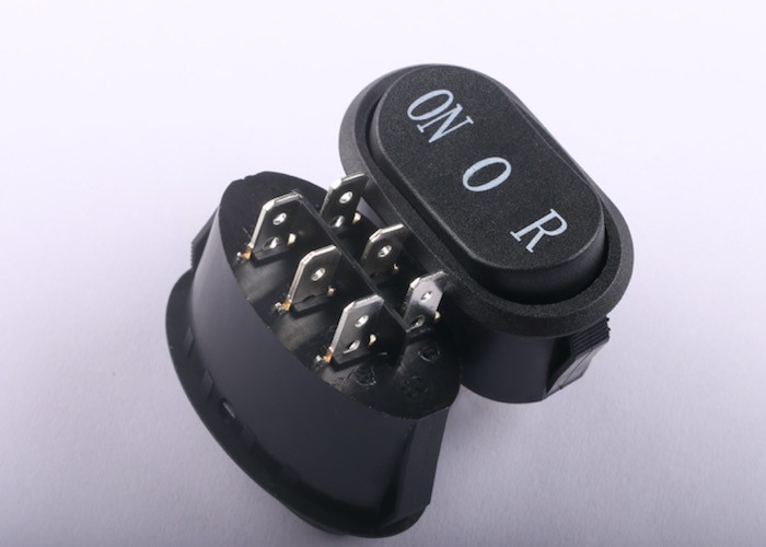 Kcd5 Series On Off On Momentary Rocker Switch 3 Position Customized Color