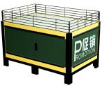 1130MM 700MM Retail Store Cash Wrap Counters 150kg Stainless Steel