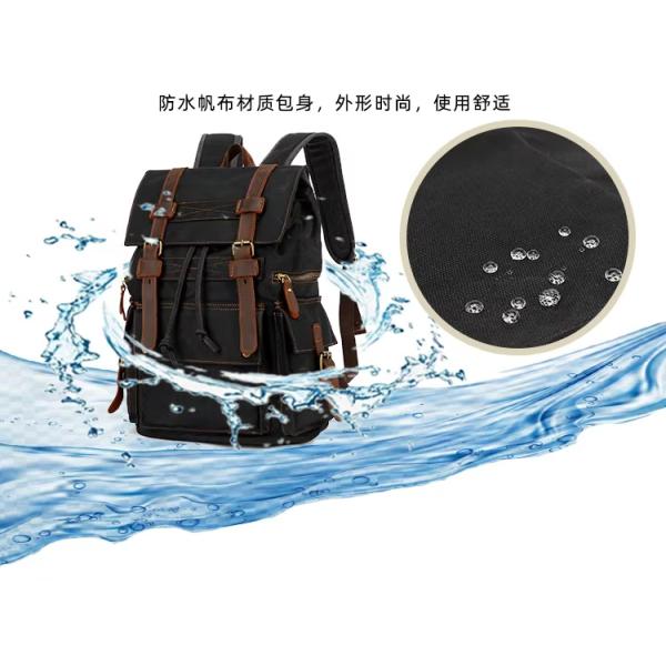 Oxford Main Material Backpack for Outdoor Travel Men's and Women's Laptop Bags capacity Softback Bag Pack