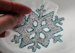 China 25um 100cm 200y PVA Water Soluble Film For Embroidery wholesale