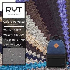 China 300D Custom Poly Woven Fabric PVC Coated Waterproof Durable wholesale