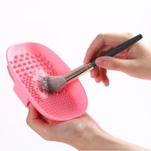 China Lash Blackhead Cleaning Eyelash Nose Silicone Makeup Brush Cleaner wholesale
