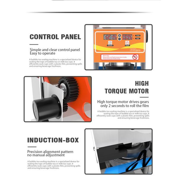 B2B Sealing Machine For Drinks Coffee Hot Drinks With 350w Power And 1 Cup Capacity