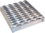 Anti Skid Metal Plate Safety Grating , Perforated Grip Strut Walkway Grating
