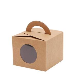 China Wedding Anniversary Candy 350gsm Kraft Paper Food Boxes Food Grade wholesale