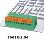 PA66 Brase Clamping Terminal Block Connector 7001V
