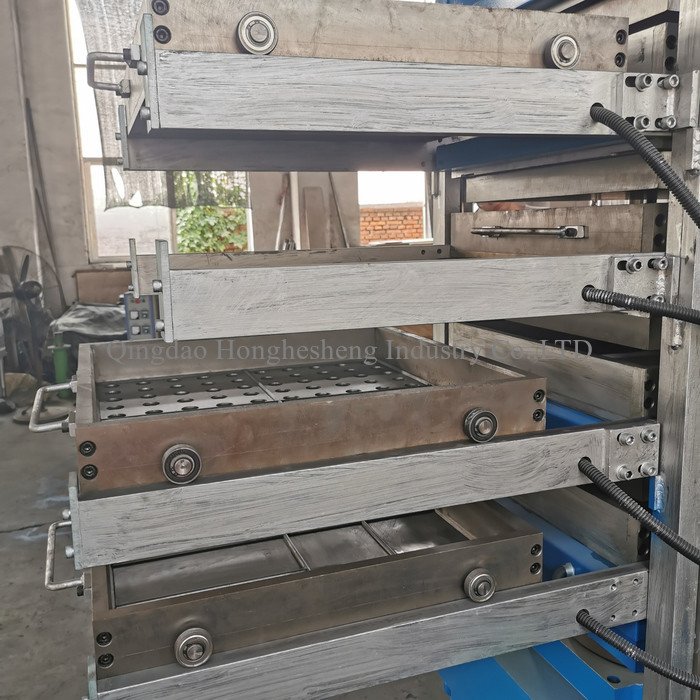 XLB 550X550X4 50T Rubber Tile Making Machine Adjustable Thick