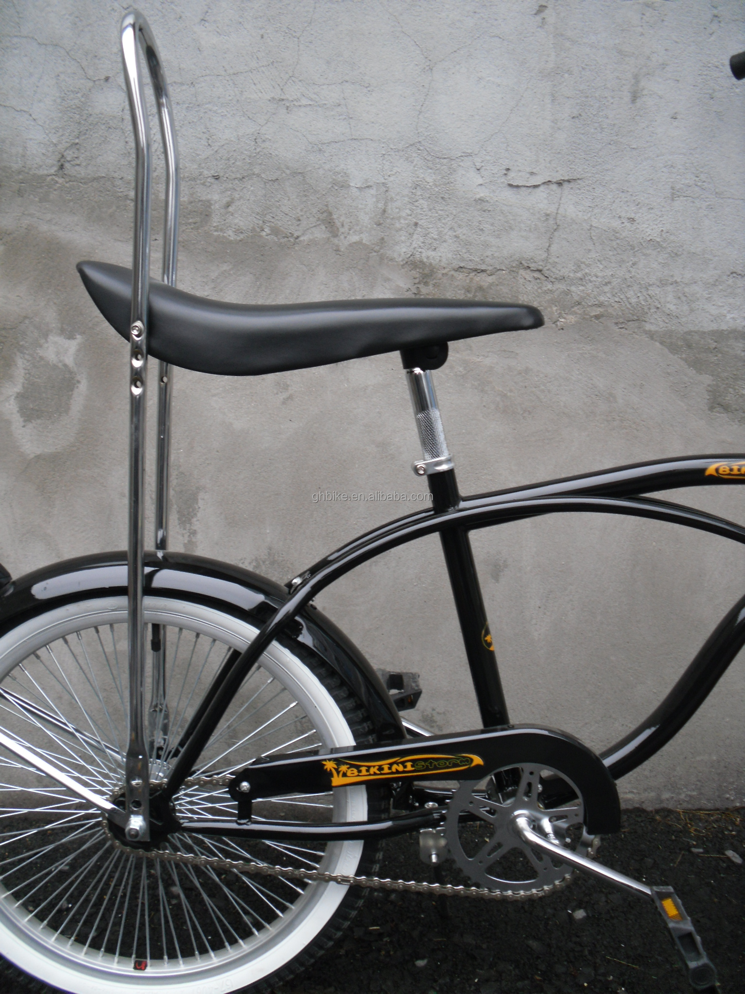 Steel Frame 20 inch Beach Cruiser CE Single Speed Coaster Brake Lowrider Bicycle 15KG