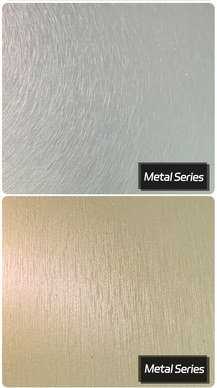 Carbon Crystal Board Fireproof Bamboo Charcoal Metal Board Veneer
