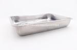 LFGB Custom Printed Stainless Steel Serving Trays Rectangle 45*35cm
