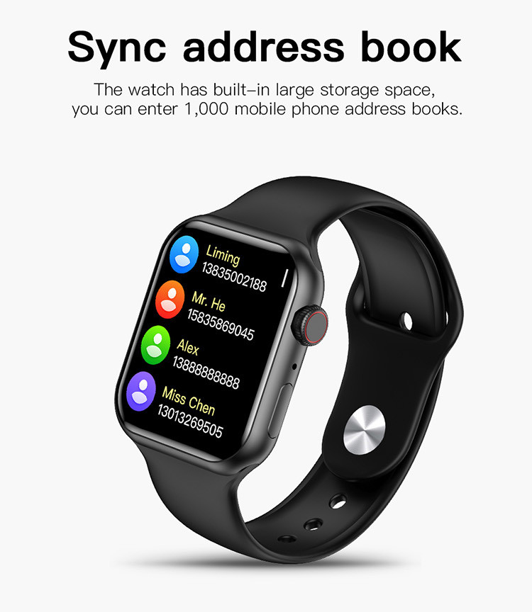 Full Touch Waterproof Smart Watch 1.69inch 240*280pixel