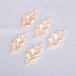 China Bright Colourful Homemade Christmas Decorations Holly Leaves Ornaments wholesale