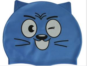 China Waterproof Silicone Childrens Swimming Hats For Girls Ear Protection wholesale