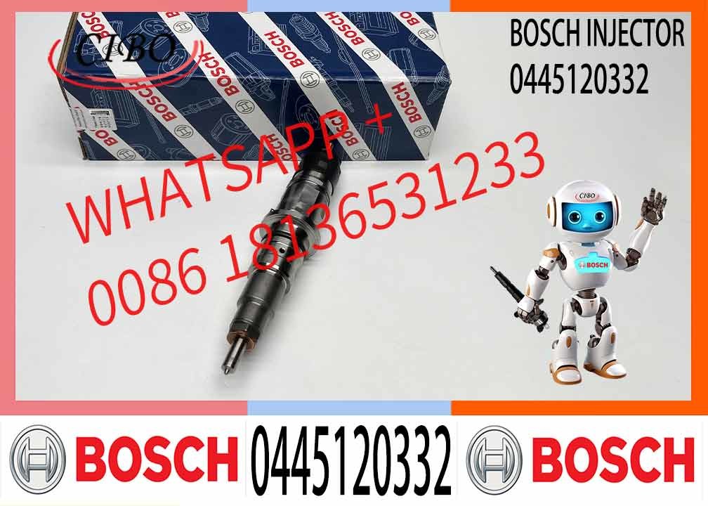 Fuel Pump Assembly Injector 0 445 120 332 Nozzle Injector 0445 120 332 0445120332 For Engine Car