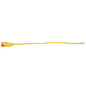 China Yellow 16 Fr Catheter Drainage Tube 400mm 16 French Foley Catheter wholesale