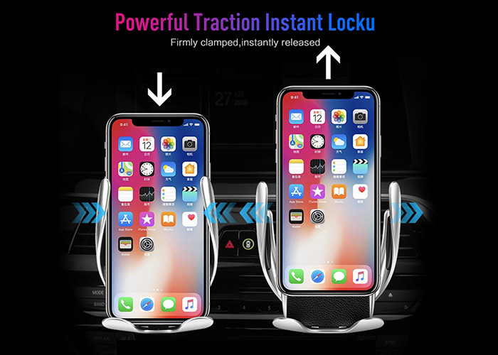 Smart Sensor S5 ABS 10W QI Wireless Car Charger