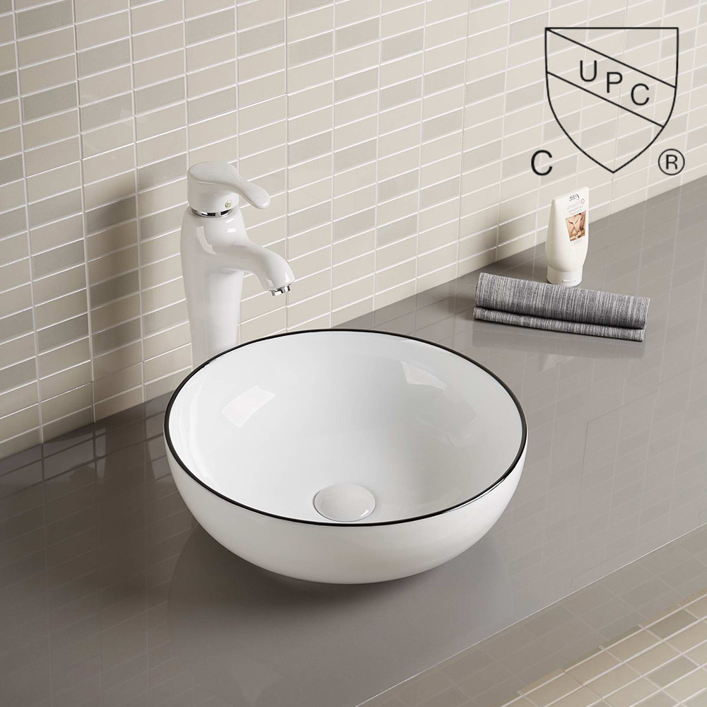 Wash Hand Basin Counter Top Bathroom Sink Matte Blue Vessel For Hotel Bathroom