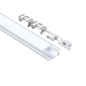 China Cabinet Led Strip Aluminium Extrusion Waterproof Anodized Or Powder Coated wholesale