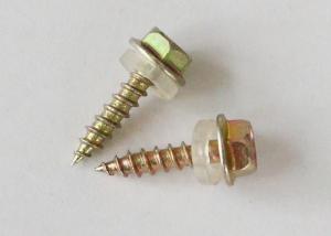 China Hexagonal Flange Self Drilling Screws For Aluminium , Self Tapping Metal Screws wholesale