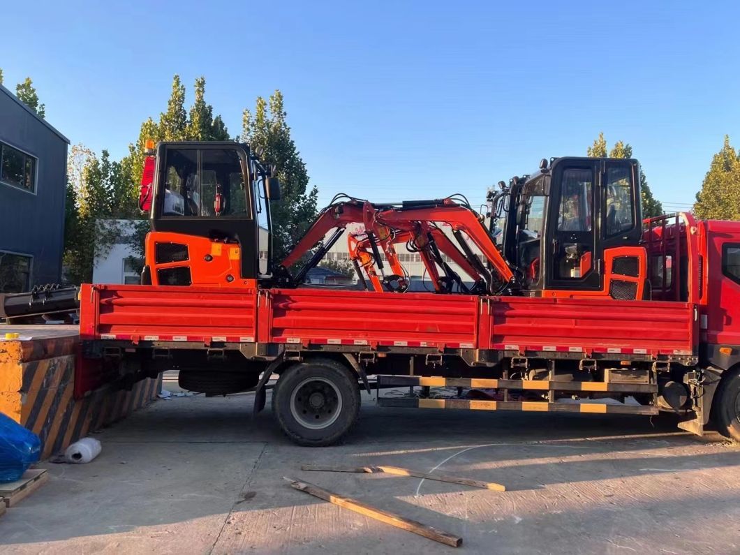 Earth Moving Machinery 1t 1.5t 2t 3.5t Micro Mini Crawler Digger Excavator