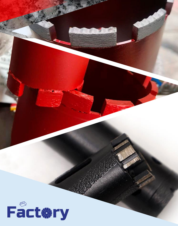 Diamond Milling Tools Shaped Diamond Core Drill Bit Segment for Concrete Milling